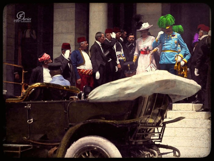 #59 Moments Before Tragedy: Archduke Franz Ferdinand and His Wife