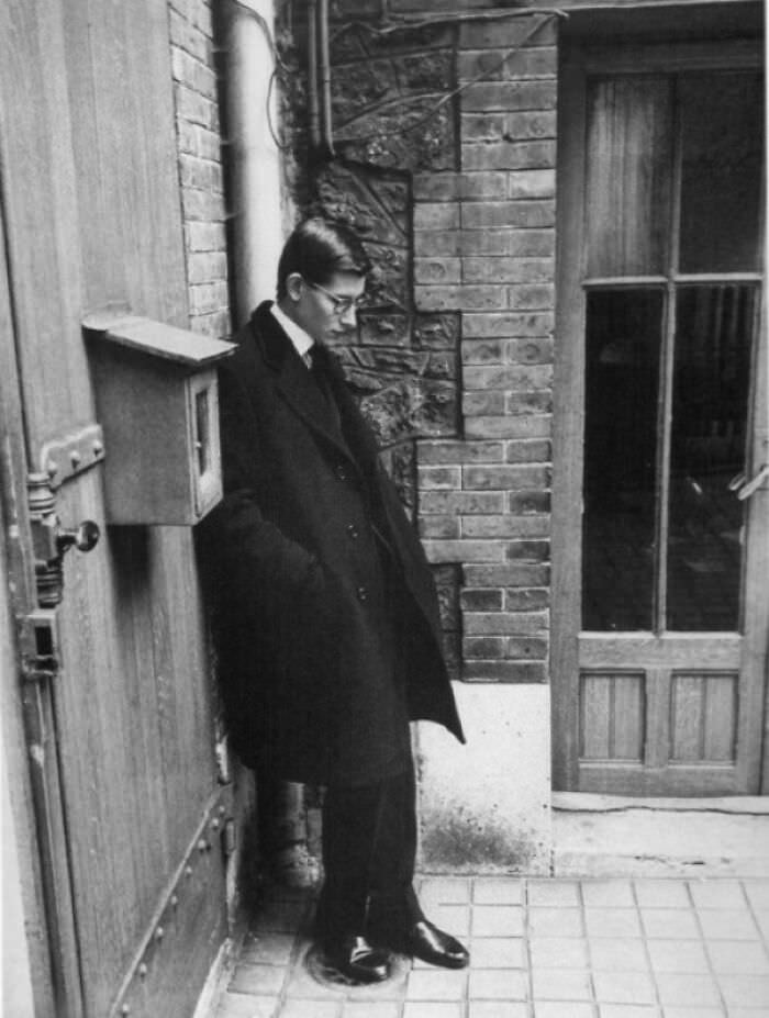 #62 Young Yves Saint Laurent Pays Respect to Christian Dior