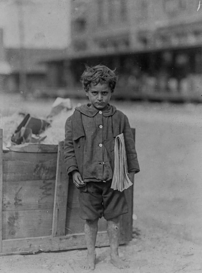 #14 The Young Newsboy of Tampa