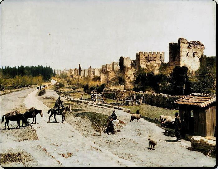 #19 The Mighty Theodosian Walls of Constantinople