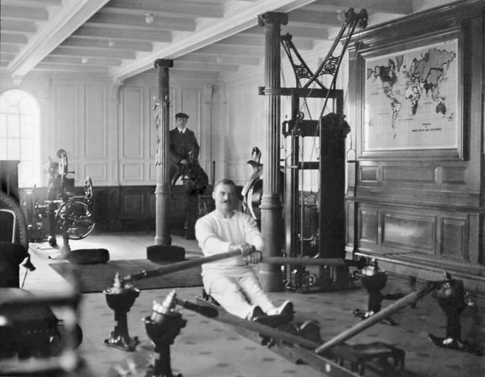 #97 Exercise on board the RMS Titanic