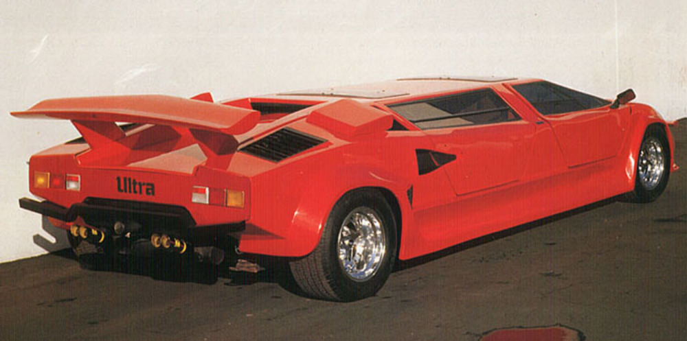 The Lamborghini Countach Goes Big: Exploring the 1980s Limousine Model Vehicles &; Transportation