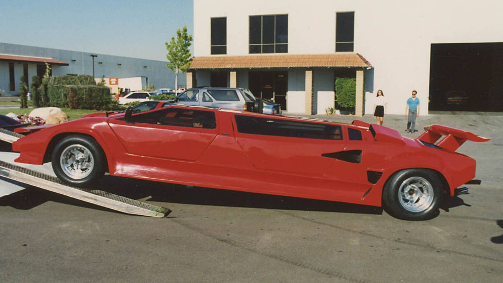 The Lamborghini Countach Goes Big: Exploring the 1980s Limousine Model Vehicles &; Transportation