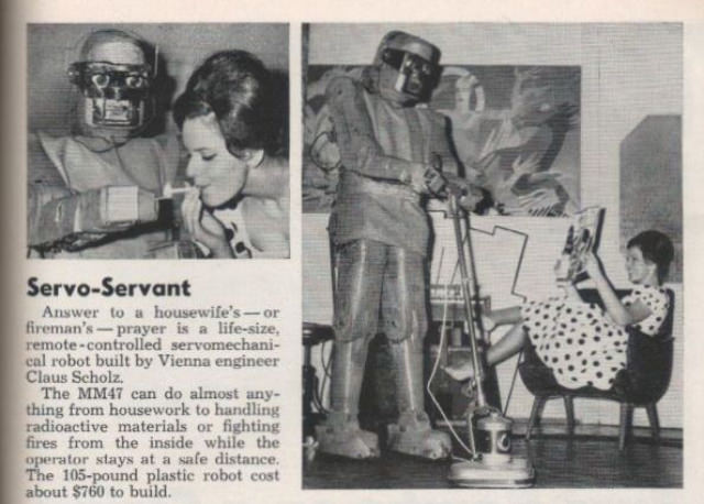 Revolutionizing Housework: Claus Scholz-Nauendorff’s MM7 Selektor Robot Invention Inventions