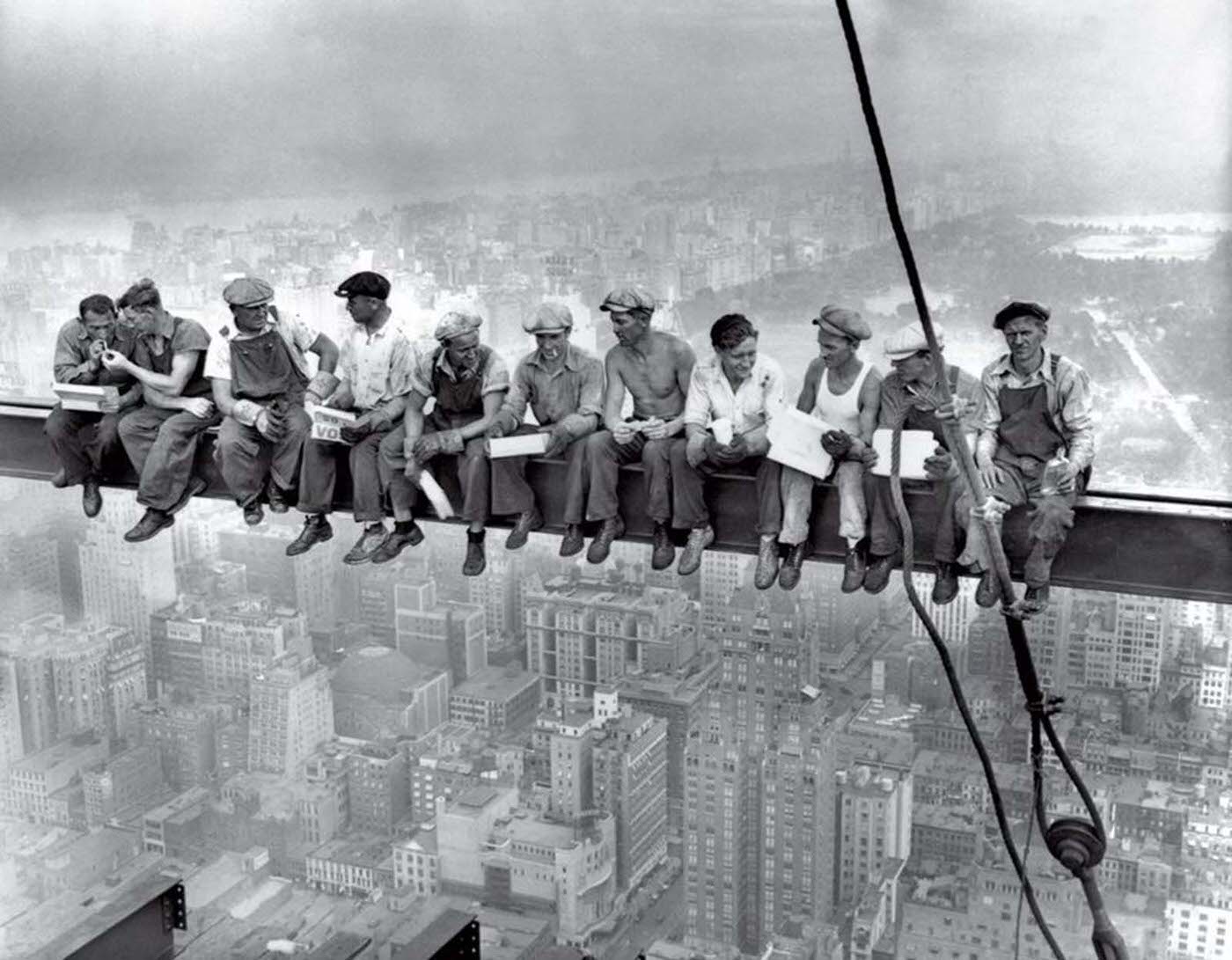 #4 Lunch Atop a Skyscraper, 1932