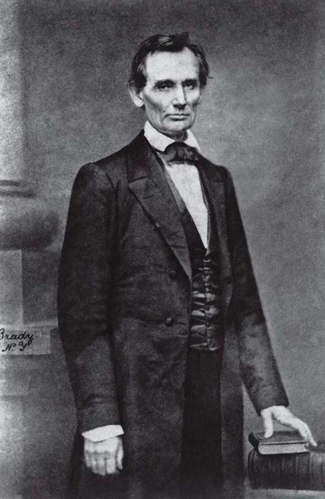 #45 Abraham Lincoln, 1860