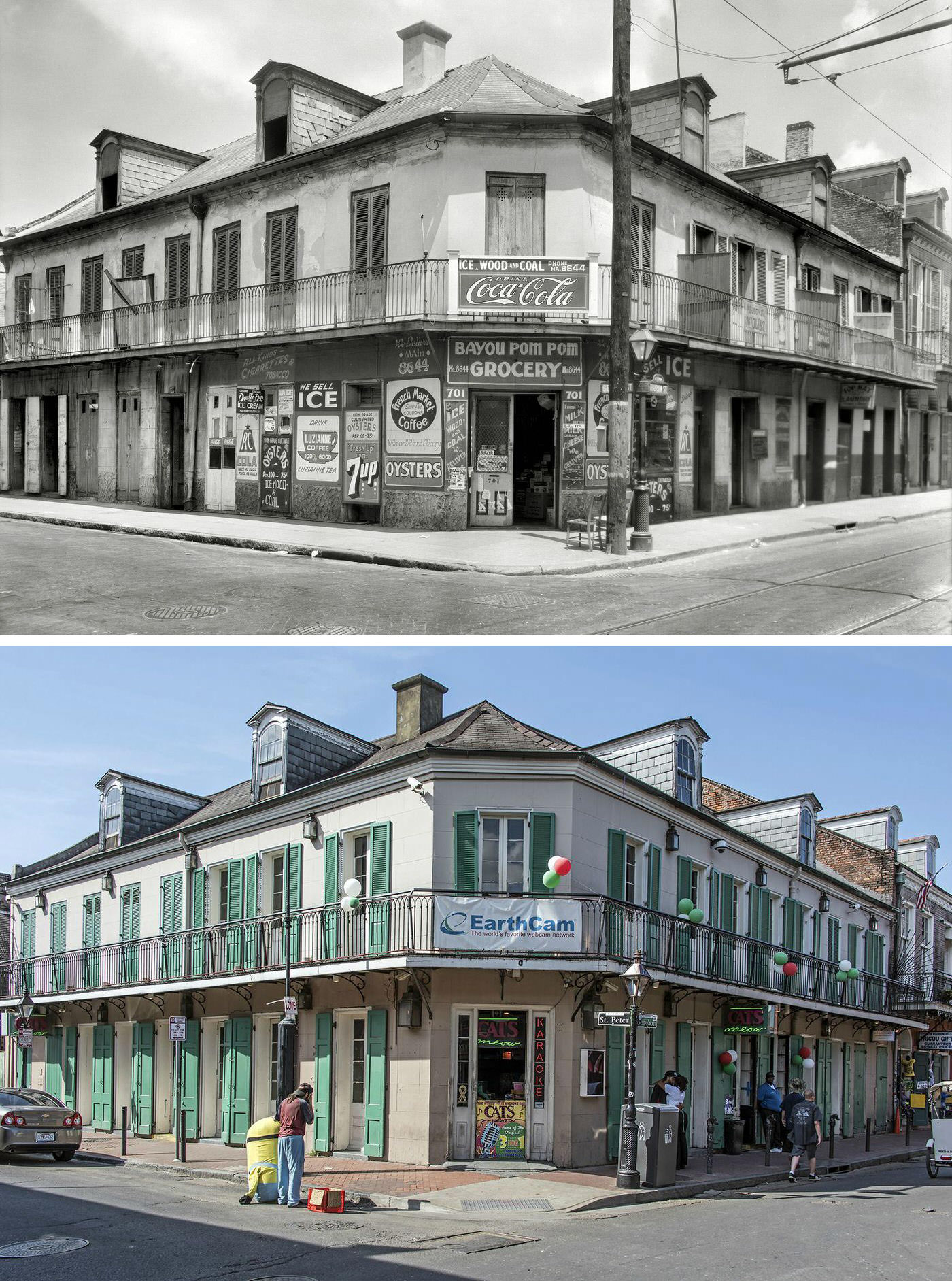 #7 Bourbon and St. Peter, 1937 VS Bourbon and St. Peter, 2013