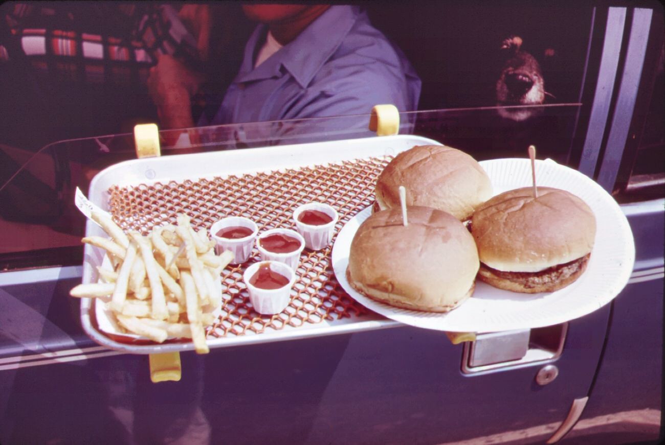 #14 Lunch in the car-hylan boulevard, staten island, 1970s