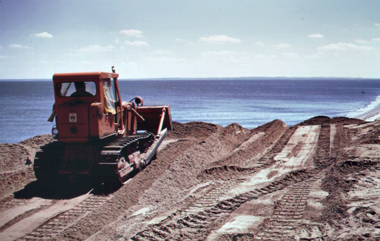 #26 Widening the beach at great kills park on staten island, 1970s