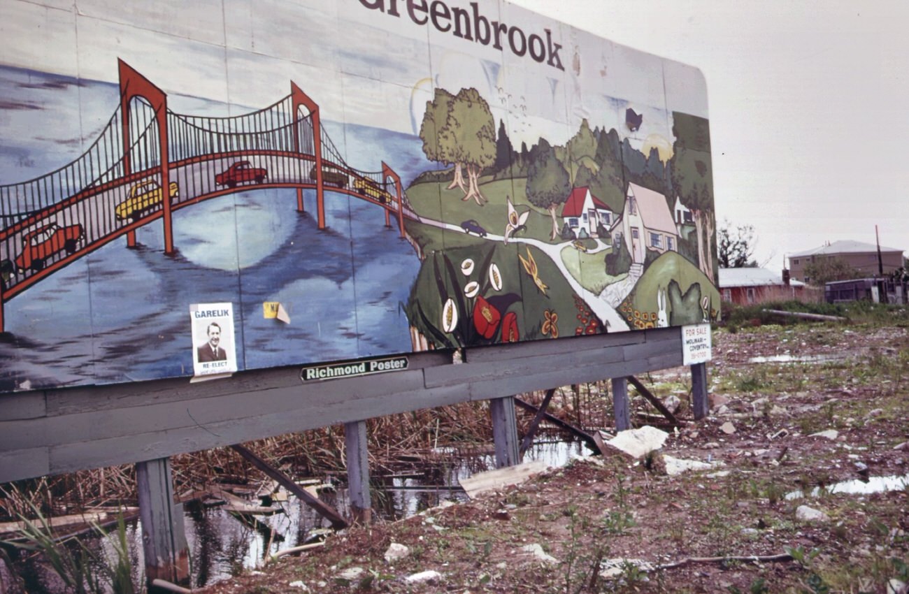 #62 “cross the verrazano-narrows bridge and find good living in staten island”-a theme of the developers, 1970s