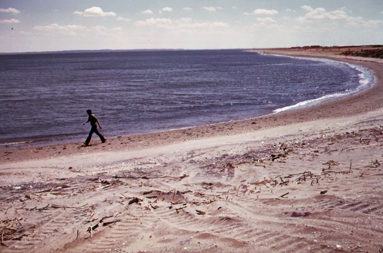 #10 Beach at great kills park on staten island, 1970s