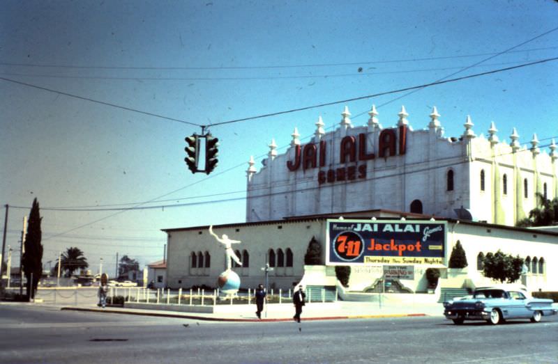 #15 Jai Alai Frontón Palacio, Tijuana, Mexico, 1960