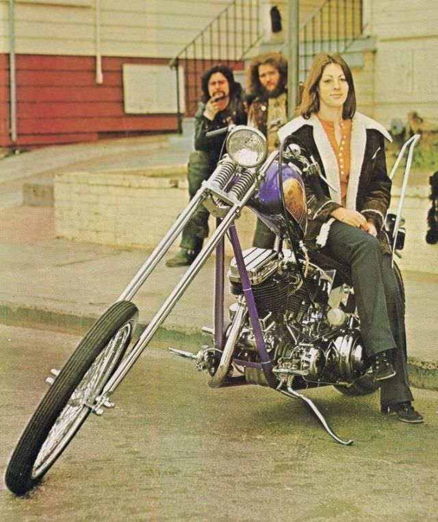 Vintage Photos of Women on Choppers: A Celebration of Passion and Drive Vehicles &; Transportation