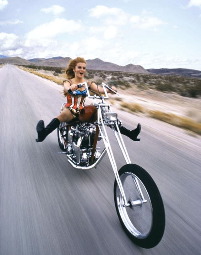 Vintage Photos of Women on Choppers: A Celebration of Passion and Drive Vehicles &; Transportation