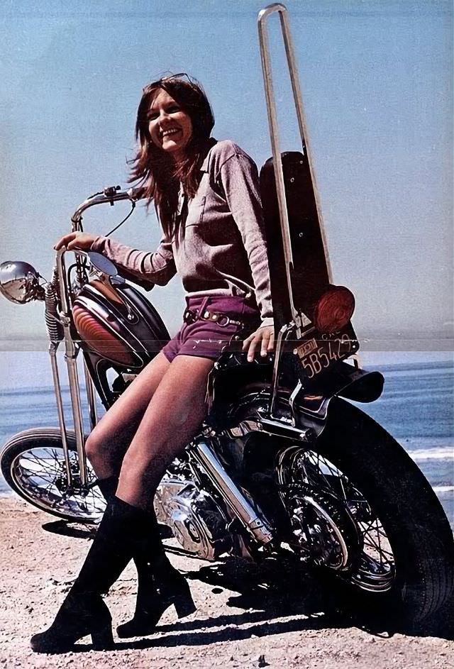 #19 Vintage Photos of Women on Choppers: A Celebration of Passion and Drive #19 Vehicles & Transportation