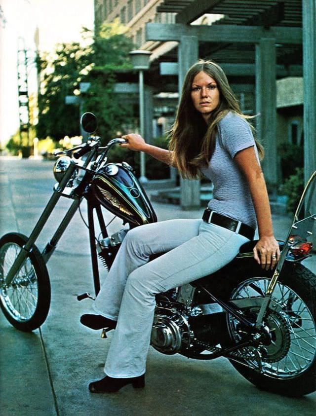 Vintage Photos of Women on Choppers: A Celebration of Passion and Drive Vehicles &; Transportation