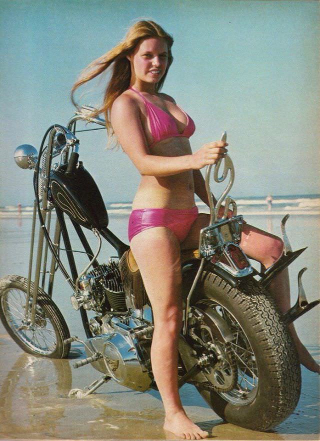 Vintage Photos of Women on Choppers: A Celebration of Passion and Drive Vehicles &; Transportation