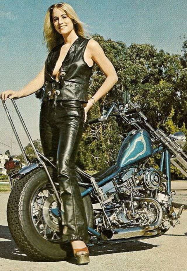 Vintage Photos of Women on Choppers: A Celebration of Passion and Drive Vehicles &; Transportation