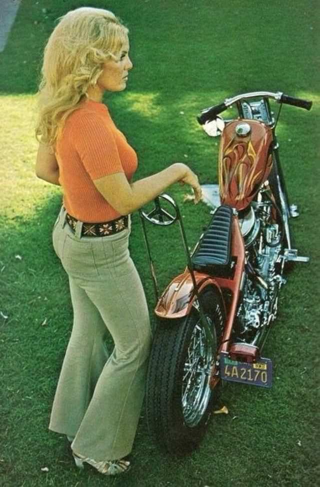 Vintage Photos of Women on Choppers: A Celebration of Passion and Drive Vehicles &; Transportation