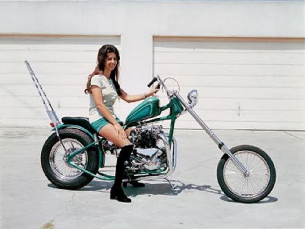 Vintage Photos of Women on Choppers: A Celebration of Passion and Drive Vehicles &; Transportation