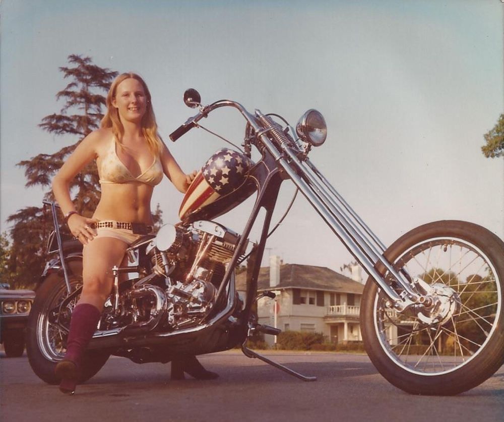 Vintage Photos of Women on Choppers: A Celebration of Passion and Drive Vehicles &; Transportation