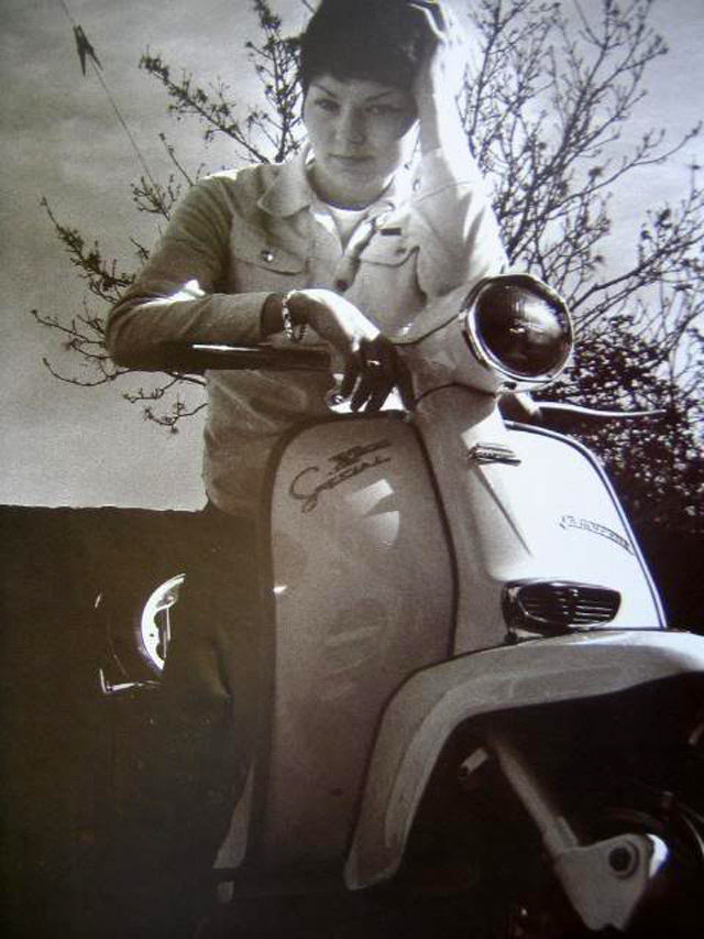 Fashion and Freedom: Vintage Photos of Women on Their Scooters Vehicles &; Transportation