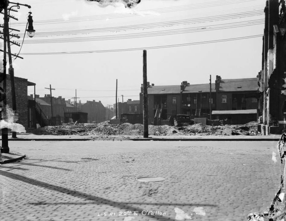 #164 View of L-S at 20th & O’Fallon, 1930