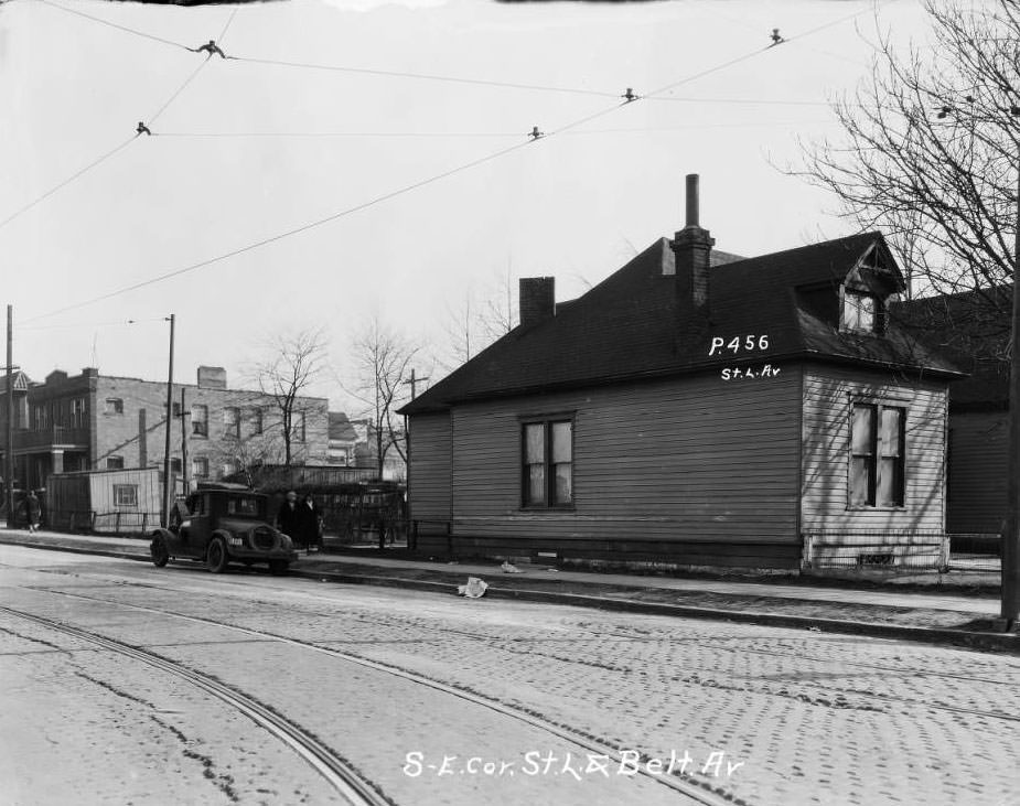 #186 Southeast corner of St. L. and Belt Av, 1930