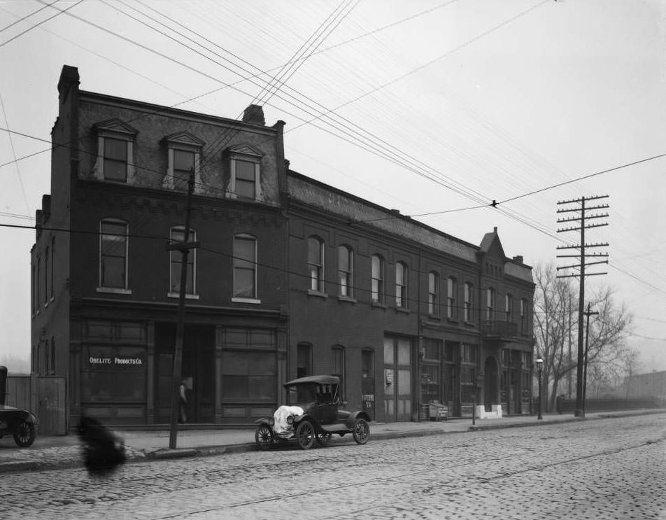 #201 Sign for Obelite Products at 3811 North Market, 1930