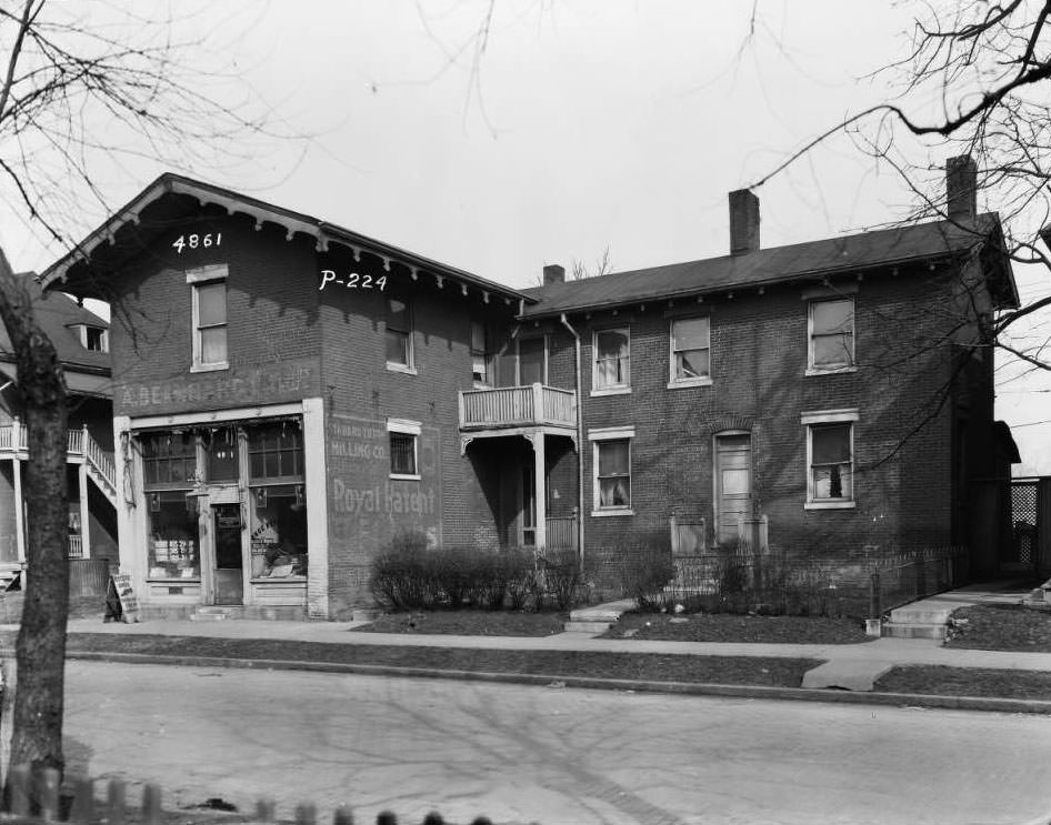 #207 View of 4861 St. Louis Ave, 1930