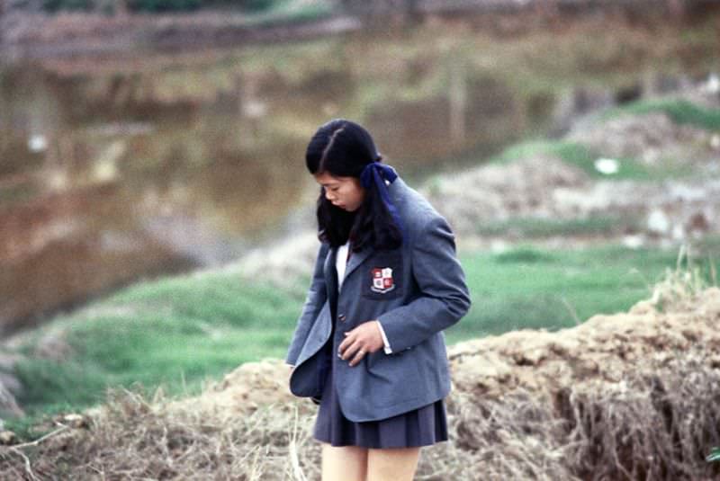 #59 Schoolgirl, Hong Kong, 1972