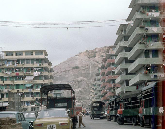 #90 Shek Kip Mei estate, Sham Shui Po, Hong Kong, 1972
