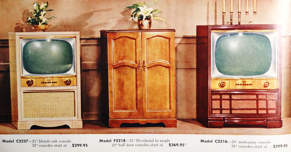Vintage Ads of Admiral Televisions From the 1950s Vintage Ads