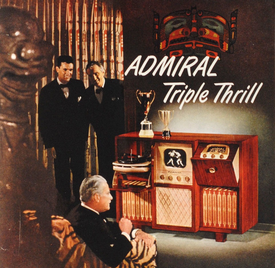 Vintage Ads of Admiral Televisions From the 1950s Vintage Ads