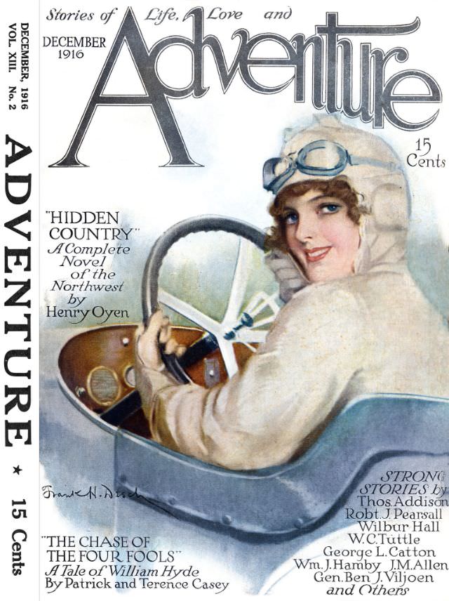 #10 Adventure cover, December 1916