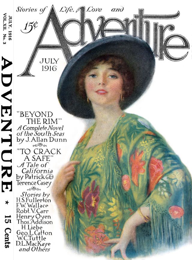#11 Adventure cover, July 1916