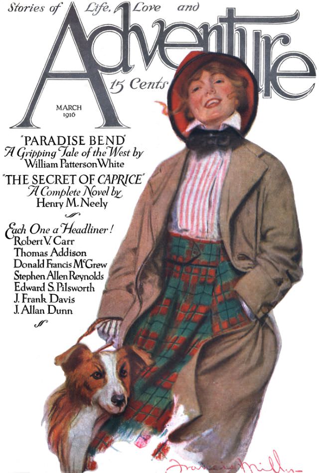 #12 Adventure cover, March 1916
