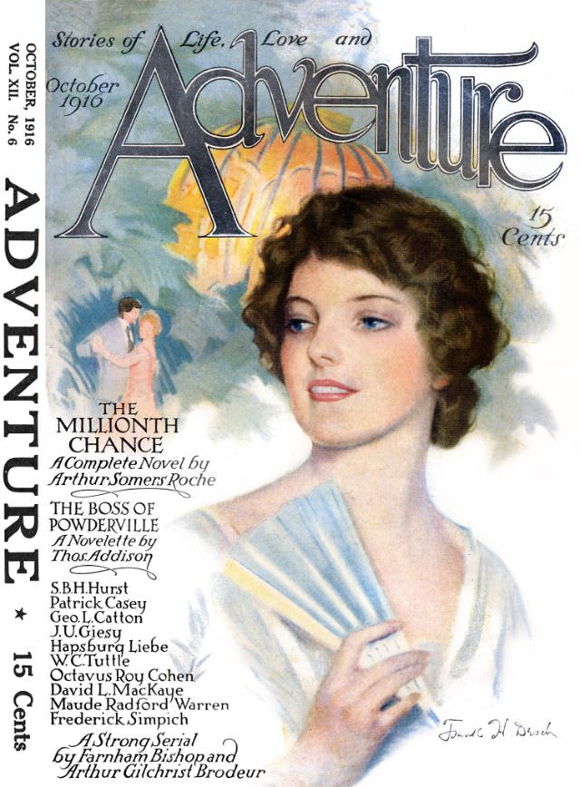 #13 Adventure cover, October 1916