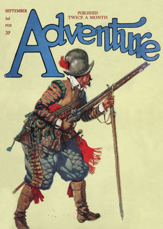#20 Adventure cover, September 3, 1918