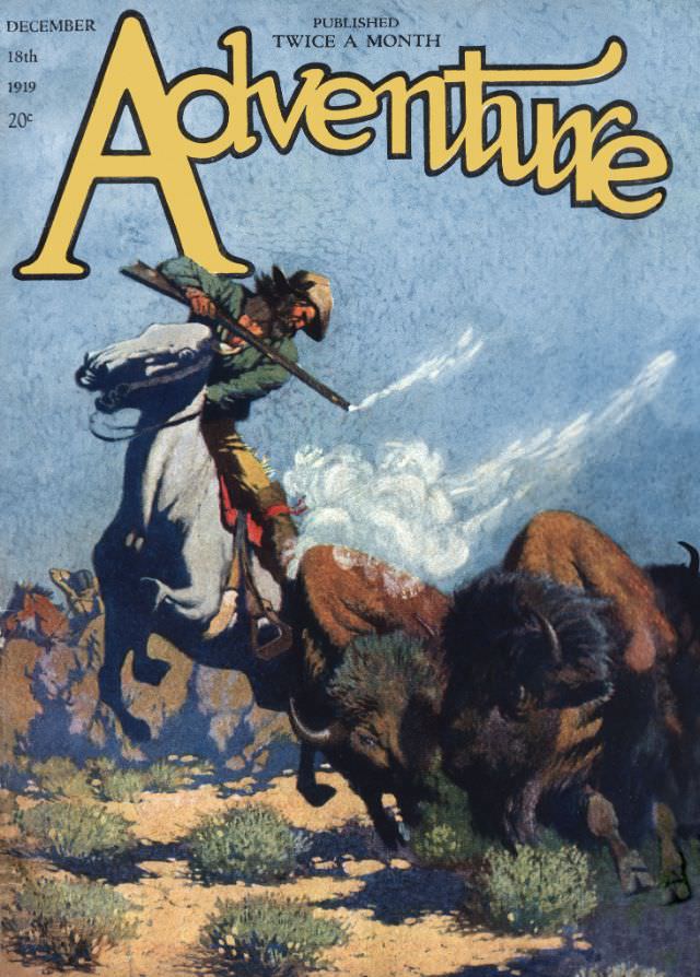 #23 Adventure cover, December 18, 1919