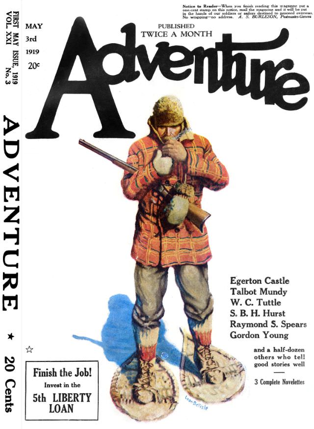 #25 Adventure cover, May 3, 1919