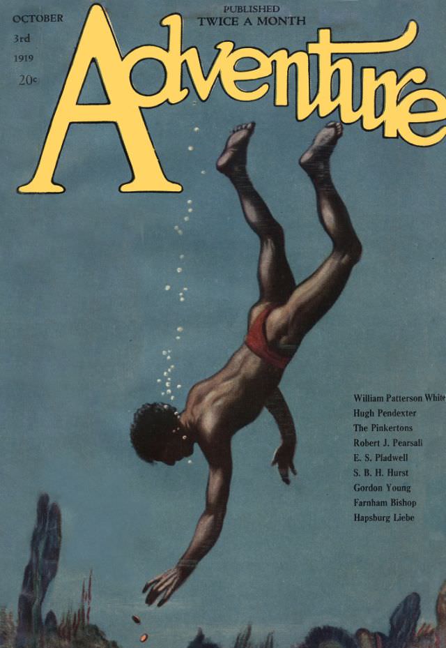 #26 Adventure cover, October 3, 1919