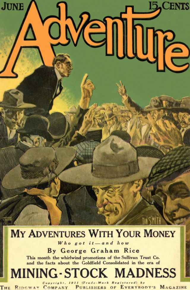 #3 Adventure cover, June 1911