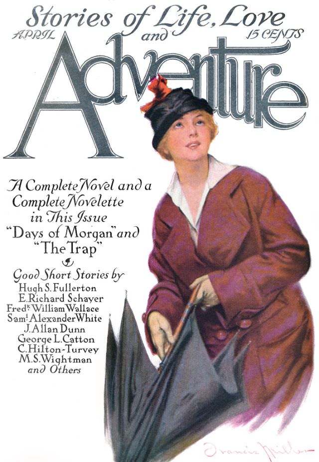 #8 Adventure cover, April 1916