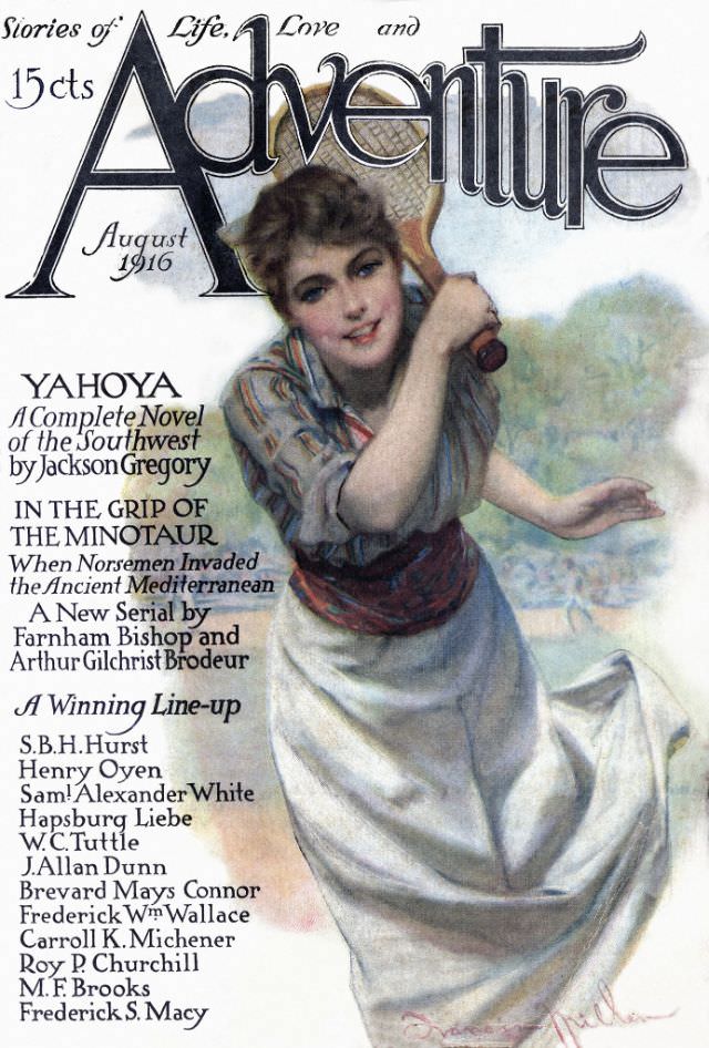 #9 Adventure cover, August 1916