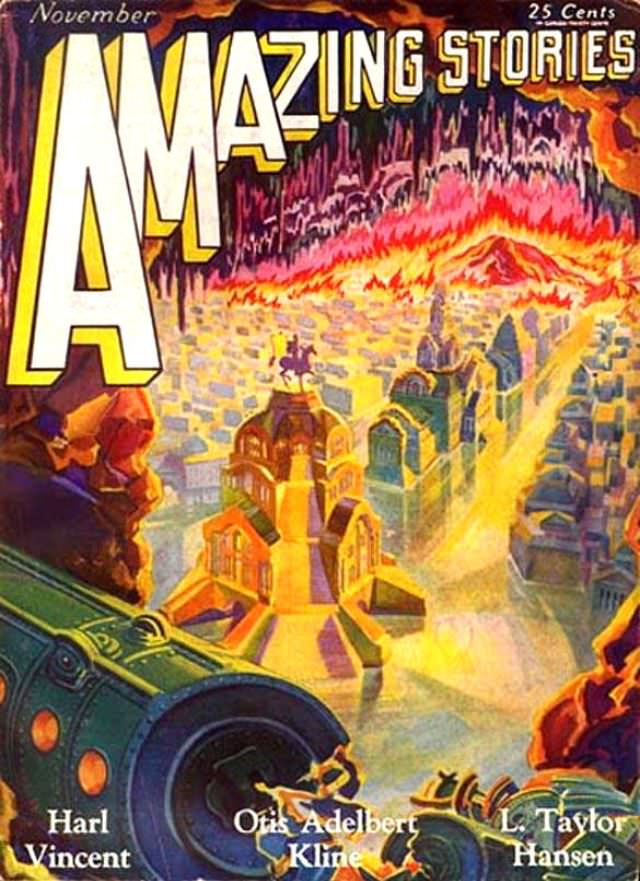 #34 Amazing Stories cover, November 1929