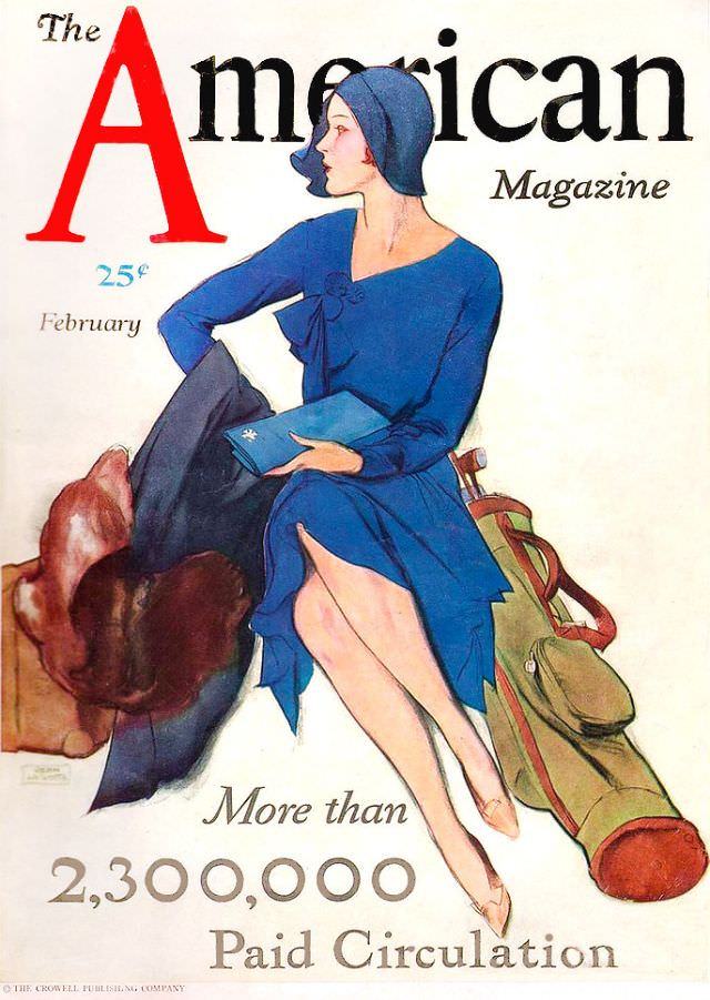 #1 The American Magazine cover, February 1930