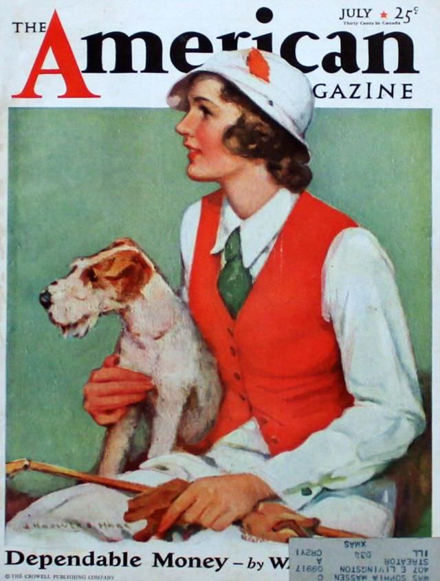 #10 The American Magazine cover, July 1933
