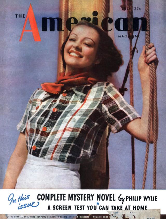 #15 The American Magazine cover, July 1936