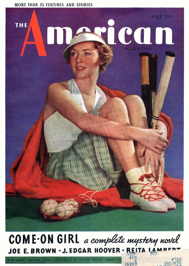 #17 The American Magazine cover, May 1936